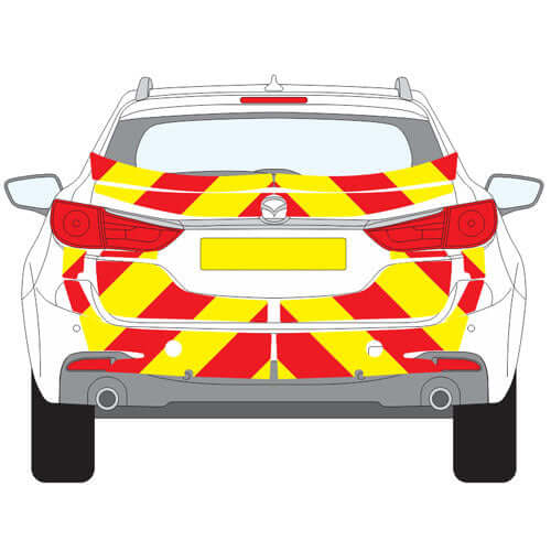 A MAZDA 6 Tourer Estate (2018 ) Chevron Kit in a  Planked Diamond material grade (Full Kit)  from the Chevron Warehouse