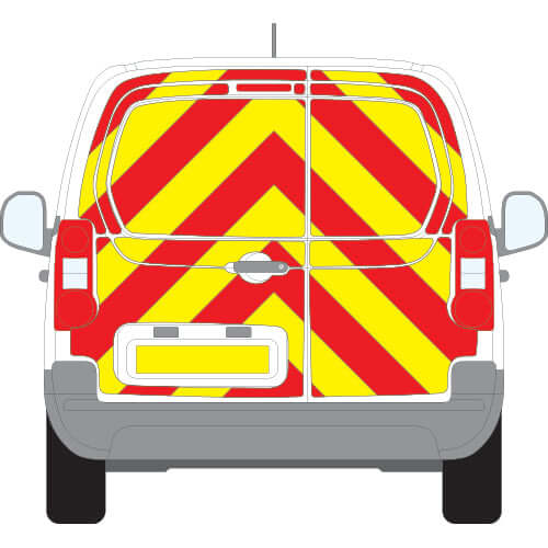 A PEUGEOT Partner Origin (2008 ) Chevron Kit in a  Flooded Diamond material grade (Full Kit)  from the Chevron Warehouse