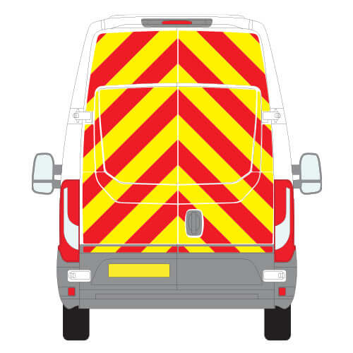 A IVECO Daily (2014 ) Chevron Kit in a  Flooded Diamond material grade (Full Kit)  from the Chevron Warehouse