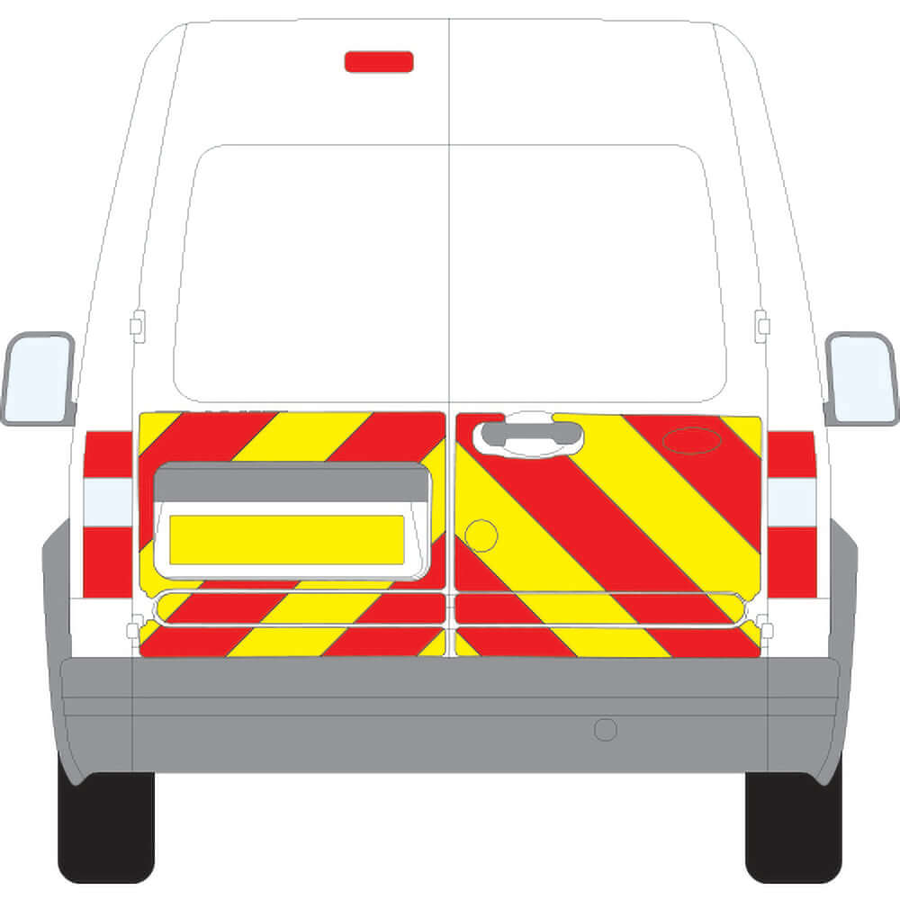 A FORD Transit Connect (2002 ) Chevron Kit in a  Flooded Diamond material grade (Half Kit)  from the Chevron Warehouse