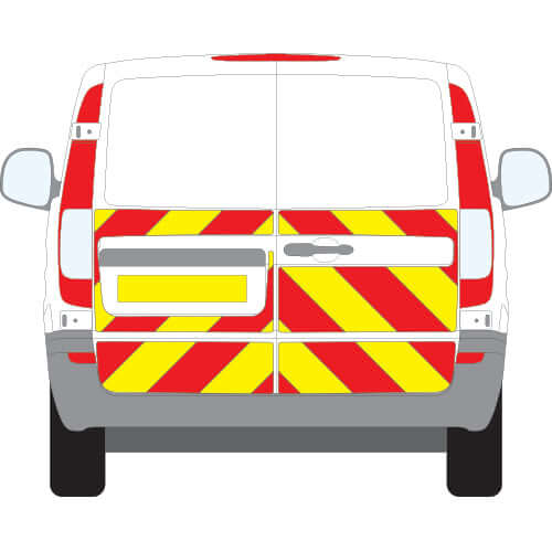 A MERCEDES Vito (2003 ) Chevron Kit in a  Flooded Diamond material grade (Half Kit)  from the Chevron Warehouse