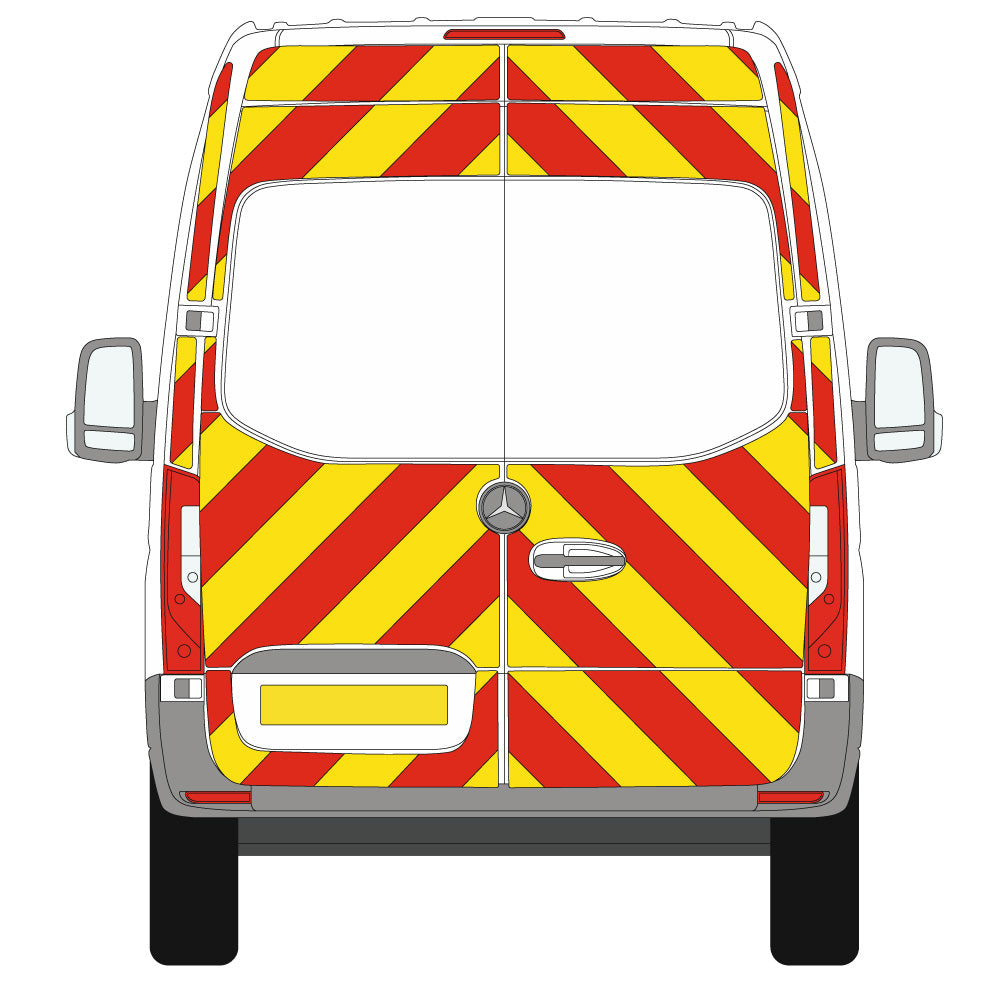Mercedes Benz Sprinter Rear Wheel Drive High Roof Chevron Kit (2018)