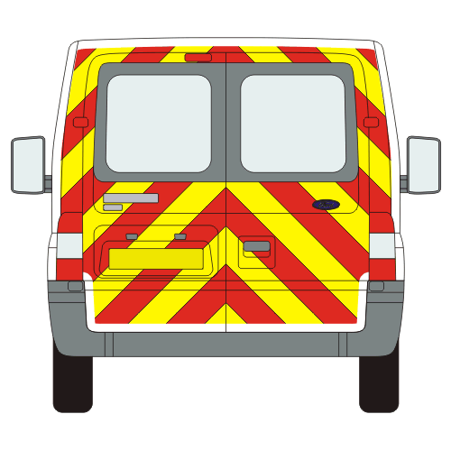 Ford Transit Low Roof Chevron Kit (2014)