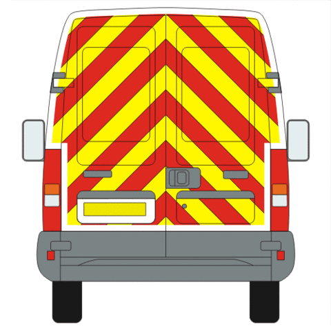 Iveco Daily Medium Roof Chevron Kit (1999)