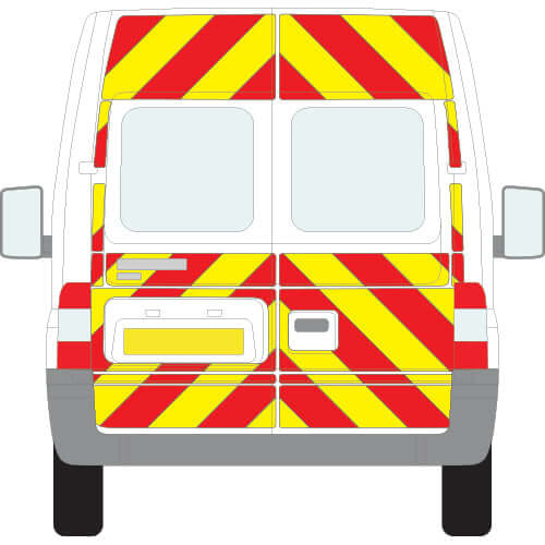 A FORD Transit (2000 ) Chevron Kit in a  Flooded Diamond material grade (No Windows)  from the Chevron Warehouse