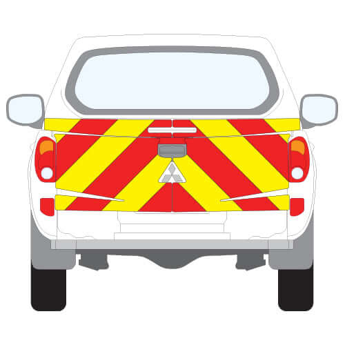 A MITSUBISHI L200 (2016 ) Chevron Kit in a  Flooded Engineering material grade (Full Kit)  from the Chevron Warehouse