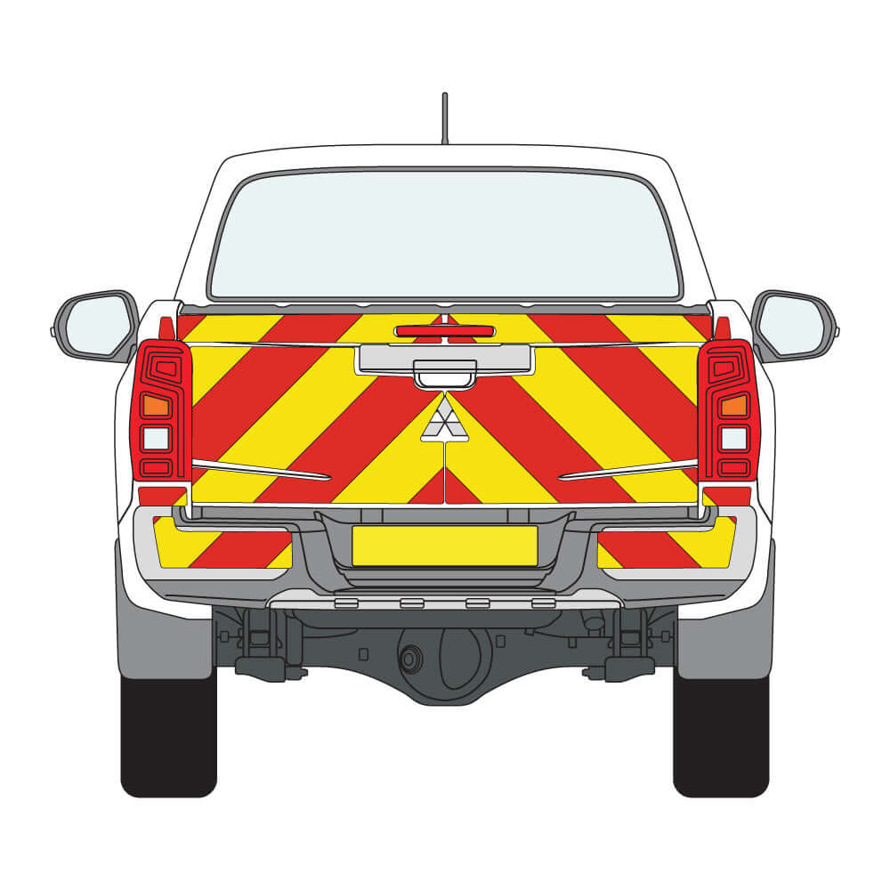 A MITSUBISHI L200  (2019 ) Chevron Kit in a  Planked Engineering material grade (Full Kit)  from the Chevron Warehouse