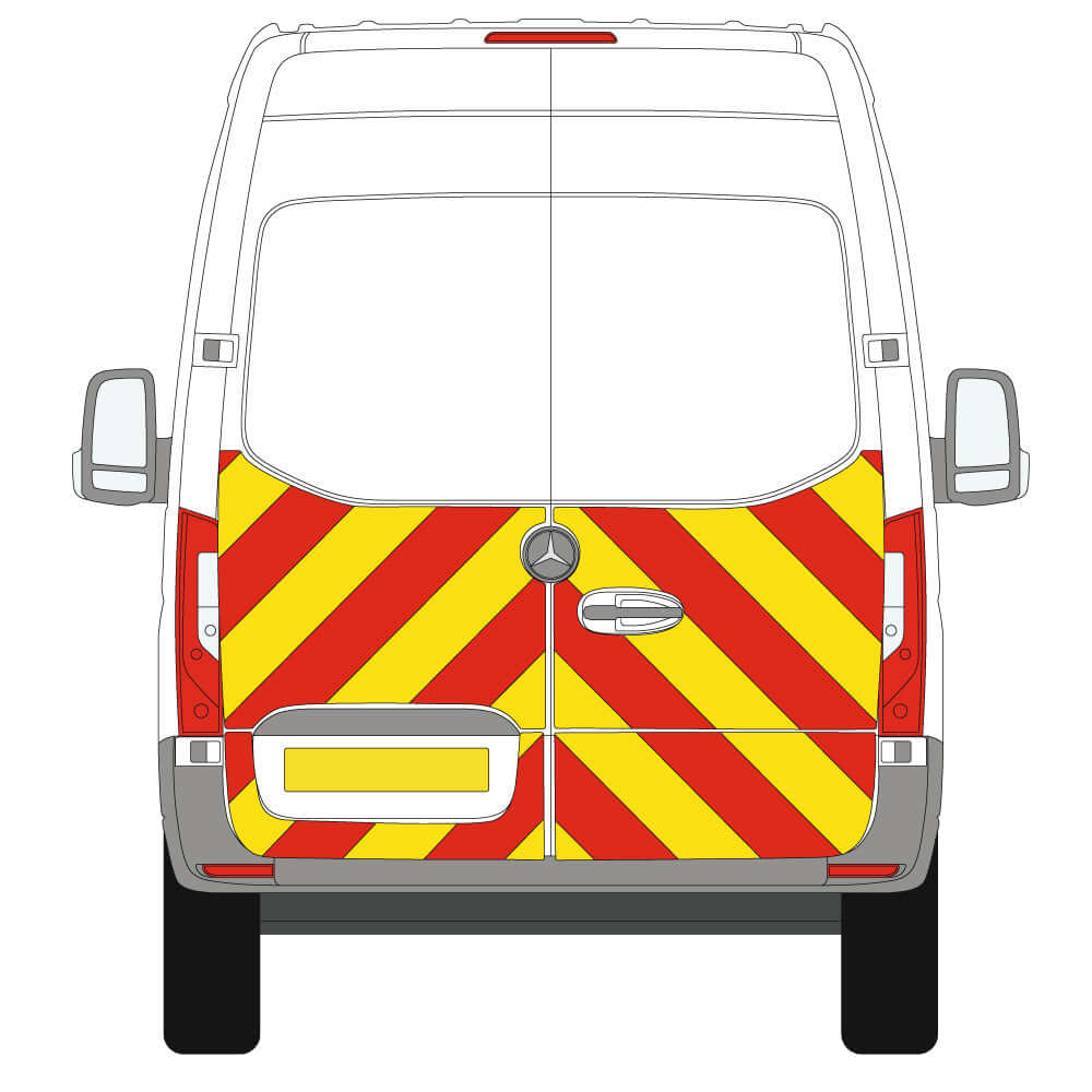 Mercedes Benz Sprinter High Roof Chevron Kit (2018)