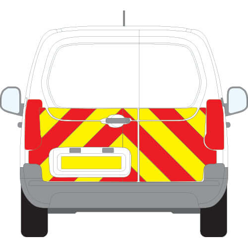 A CITROEN Berlingo (2016 ) Chevron Kit in a  Planked Engineering material grade (Half Kit)  from the Chevron Warehouse