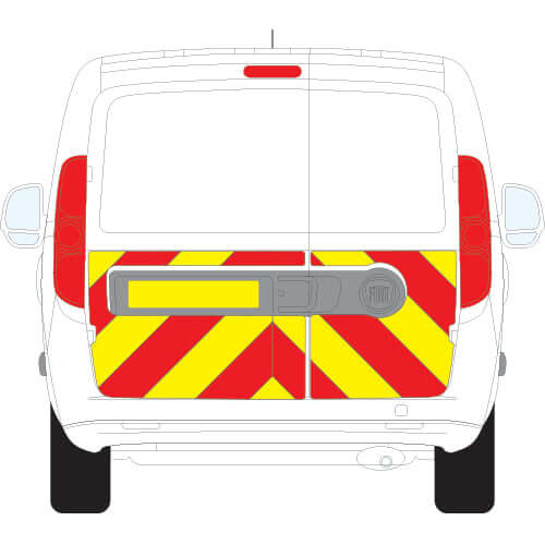 A FIAT Doblo (2010 ) Chevron Kit in a  Planked Engineering material grade (Half Kit)  from the Chevron Warehouse