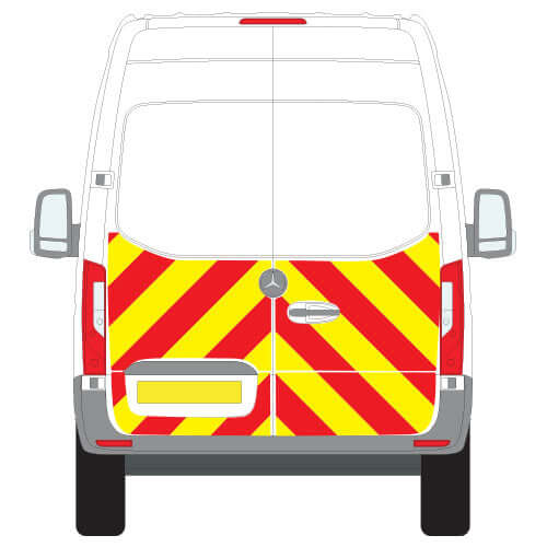 A MERCEDES Sprinter Front Wheel Drive (2018 ) Chevron Kit in a Planked Engineering material grade (Half Kit) from the Chevron Warehouse