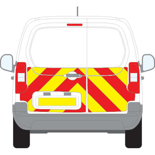 A PEUGEOT Partner Origin (2008 ) Chevron Kit in a  Flooded Engineering material grade (Half Kit)  from the Chevron Warehouse