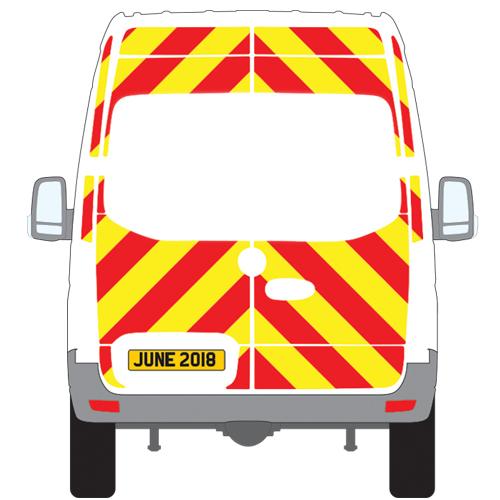 A MERCEDES Sprinter Rear Wheel Drive (2018 ) Chevron Kit in a  Flooded Engineering material grade (No Windows)  from the Chevron Warehouse