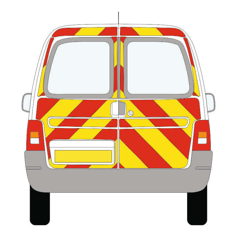 A CITROEN Berlingo (2002 ) Chevron Kit in a  Planked Engineering material grade (No Windows)  from the Chevron Warehouse