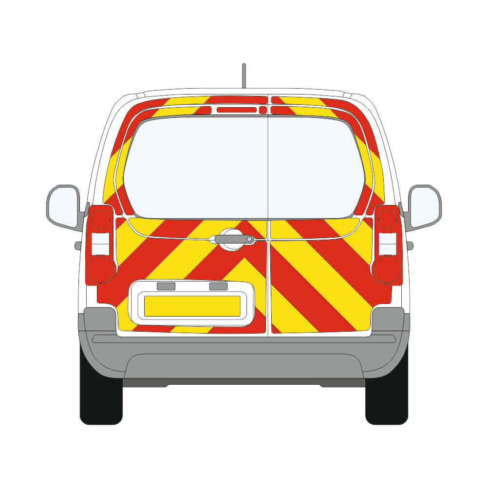 A CITROEN Berlingo (2008 ) Chevron Kit in a  Planked Engineering material grade (No Windows)  from the Chevron Warehouse