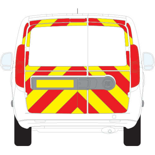 A FIAT Doblo (2010 ) Chevron Kit in a  Planked Engineering material grade (No Windows)  from the Chevron Warehouse