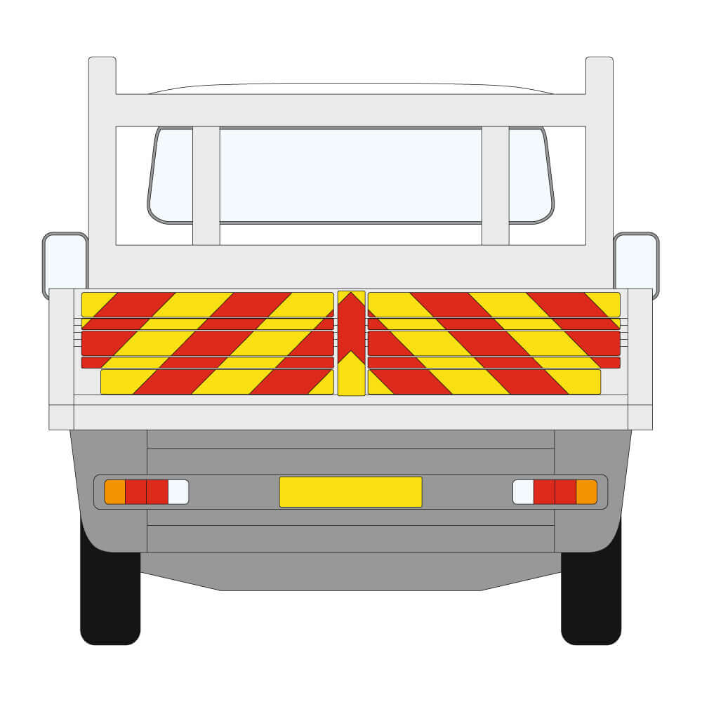 A FORD Transit Tipper (2010 ) Chevron Kit in a  Flooded Engineering material grade (Full Kit)  from the Chevron Warehouse