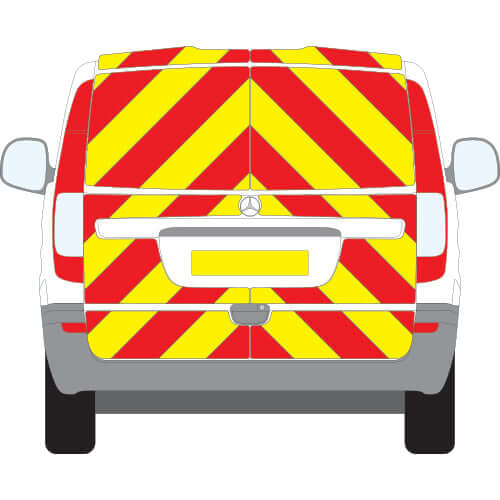 A MERCEDES Vito Tailgate (2003 ) Chevron Kit in a  Planked Engineering material grade (Full Kit)  from the Chevron Warehouse