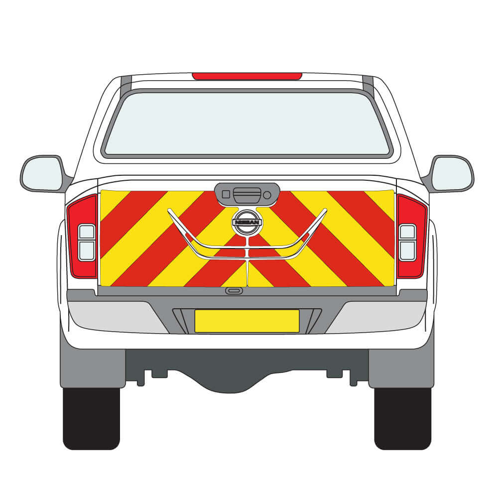 A NISSAN Navara (2016 ) Chevron Kit in a  Planked Prismatic material grade (Full Kit)  from the Chevron Warehouse