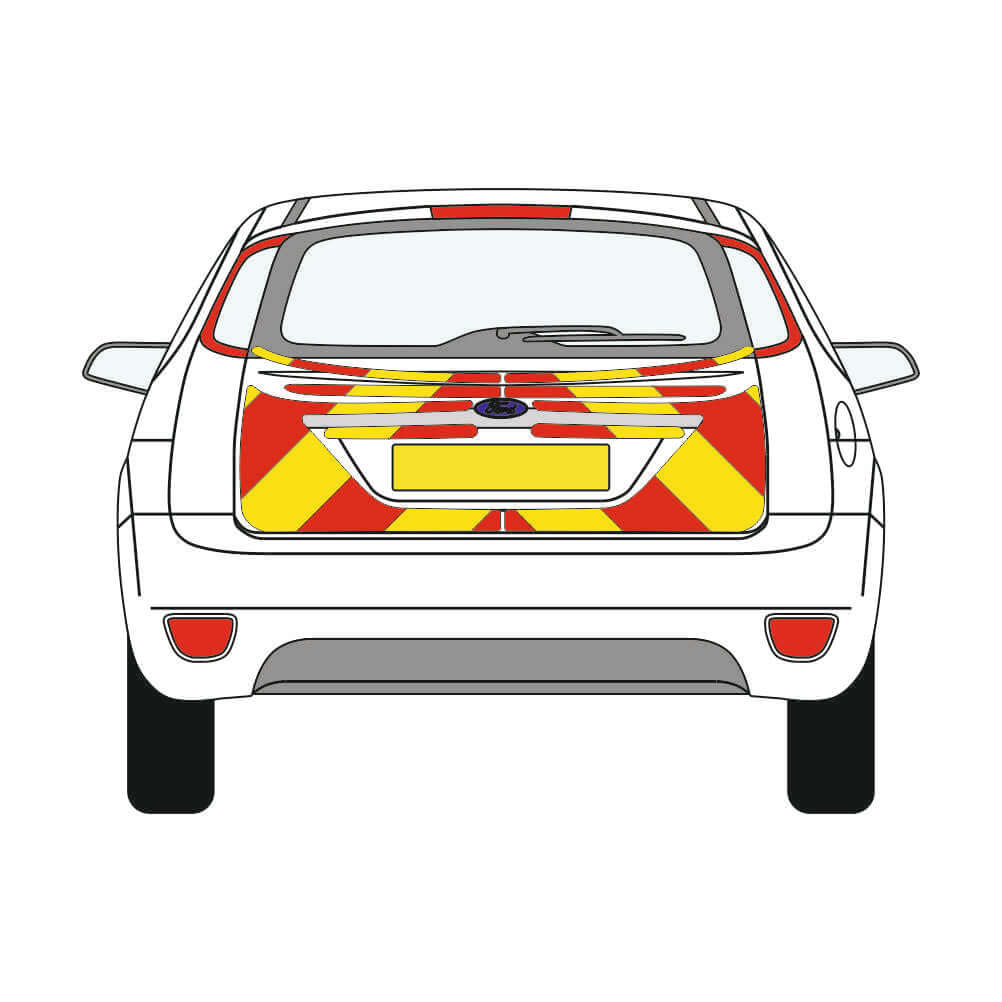 A FORD Focus Estate (2008 ) Chevron Kit in a  Flooded Prismatic material grade (Full Kit)  from the Chevron Warehouse