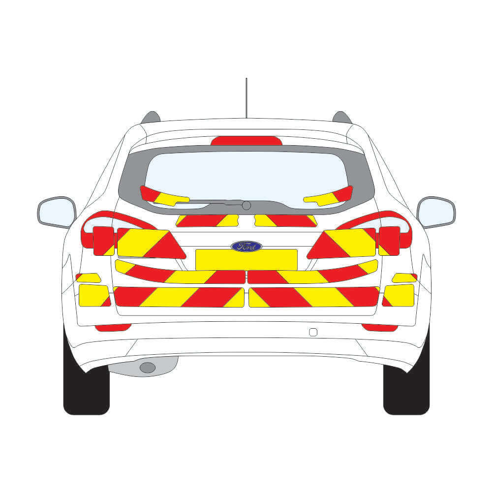 A FORD Mondeo Estate (2007 ) Chevron Kit in a  Flooded Prismatic material grade (Full Kit)  from the Chevron Warehouse