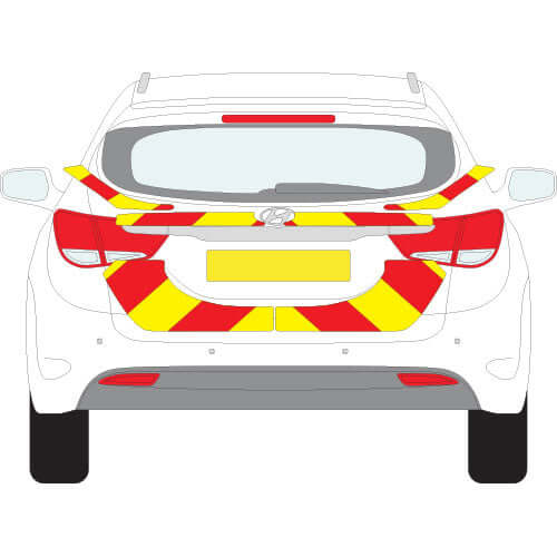 A HYUNDAI i40 (2012 ) Chevron Kit in a  Flooded Prismatic material grade (Full Kit)  from the Chevron Warehouse
