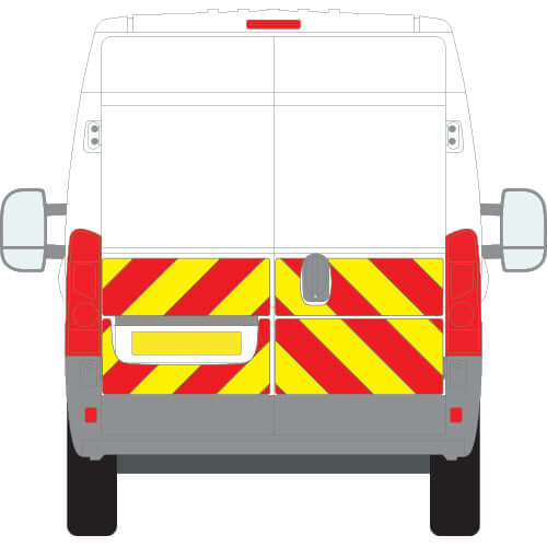 A PEUGEOT Boxer (2006 ) Chevron Kit in a  Flooded Prismatic material grade (Half Kit)  from the Chevron Warehouse