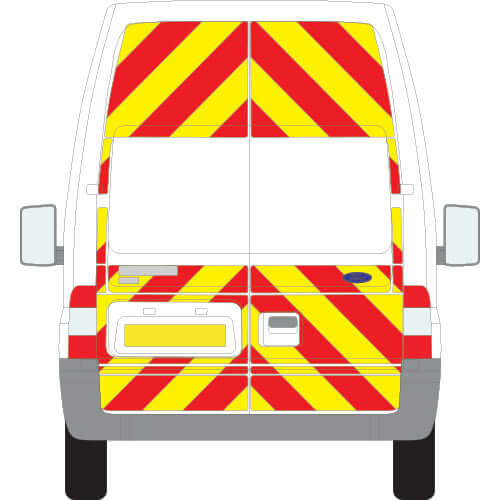 A FORD Transit (2000 ) Chevron Kit in a  Flooded Prismatic material grade (No Windows)  from the Chevron Warehouse