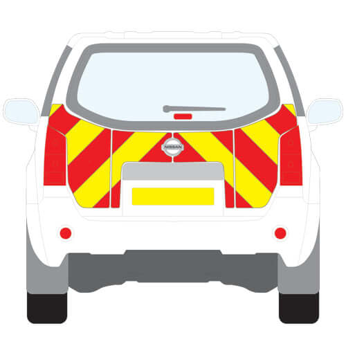 A NISSAN Pathfinder (2005 ) Chevron Kit in a  Flooded Prismatic material grade (Full Kit)  from the Chevron Warehouse