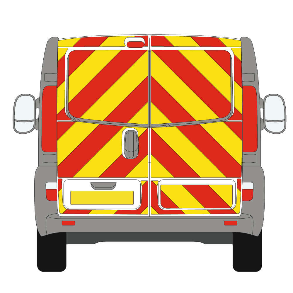 A NISSAN Primastar (2002 ) Chevron Kit in a  Planked Prismatic material grade (Full Kit)  from the Chevron Warehouse