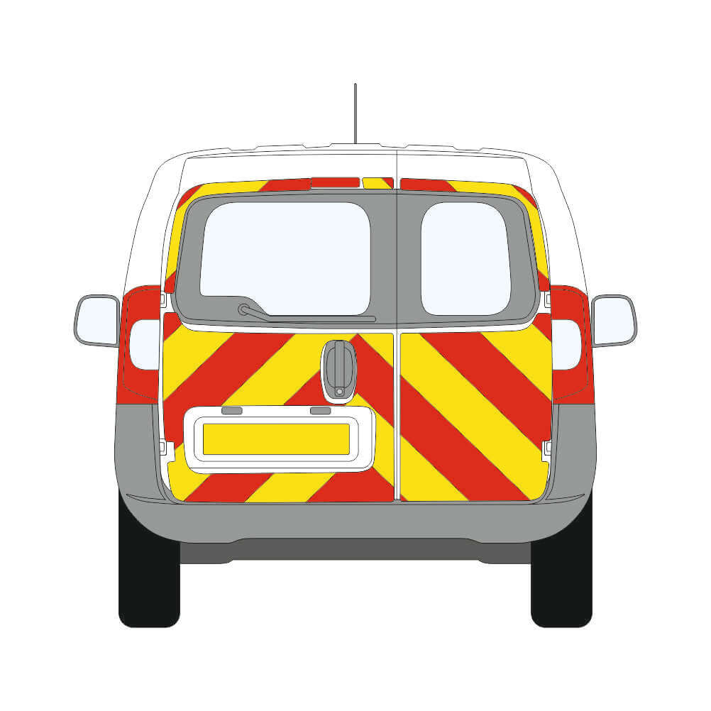 A CITROEN Nemo (2008 ) Chevron Kit in a  Flooded Prismatic material grade (No Windows)  from the Chevron Warehouse