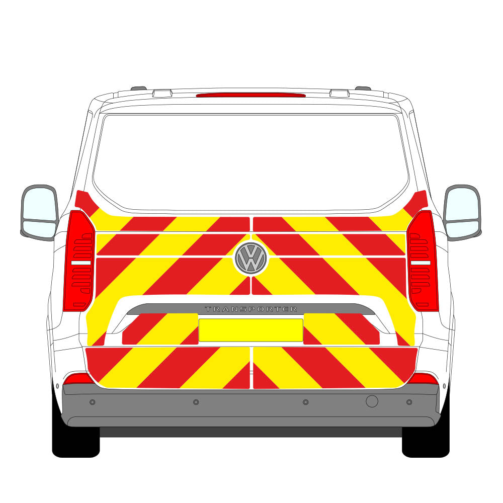 Volkswagen Transporter T7 Tailgate Chevron Kit (2025 - On)