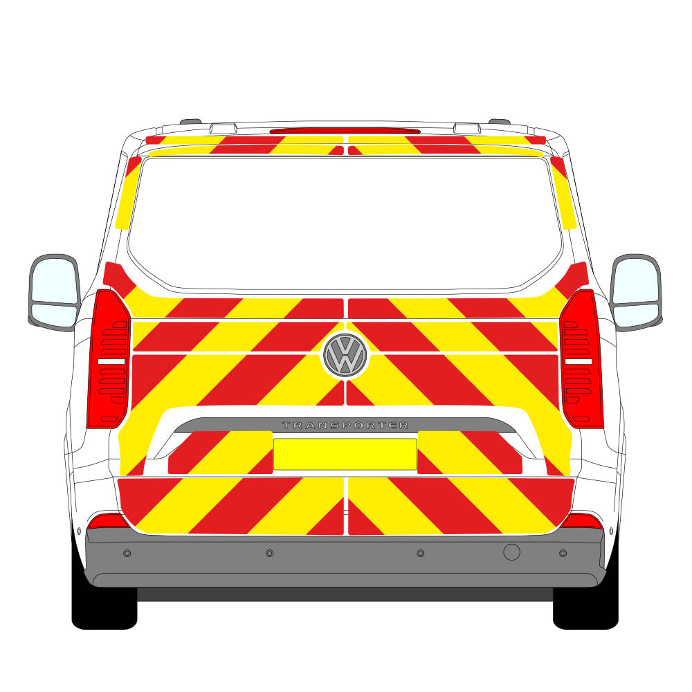 Volkswagen Transporter T7 Tailgate Chevron Kit (2025 - On)