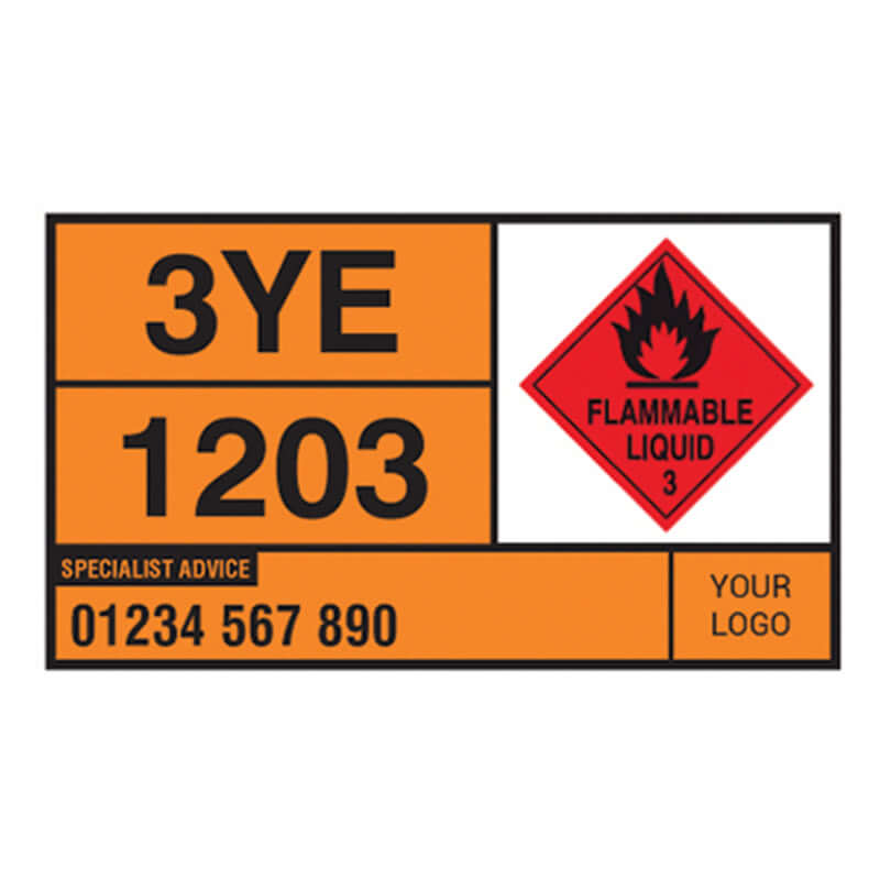 Hazchem Tanker Plate