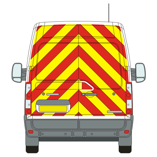 Renault Master Medium Roof Chevron Kit (2010 - 2021)