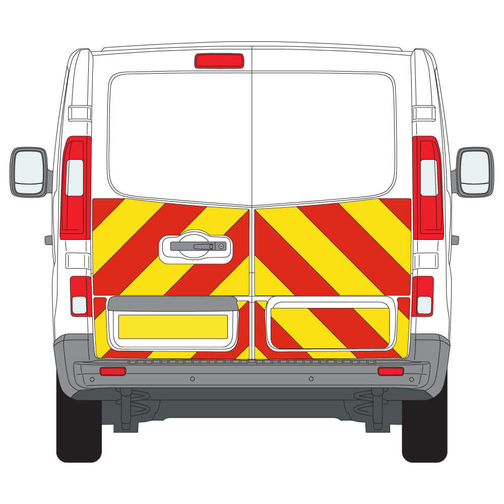 Renault Traffic High Roof Chevron Kit (2014 - Current)