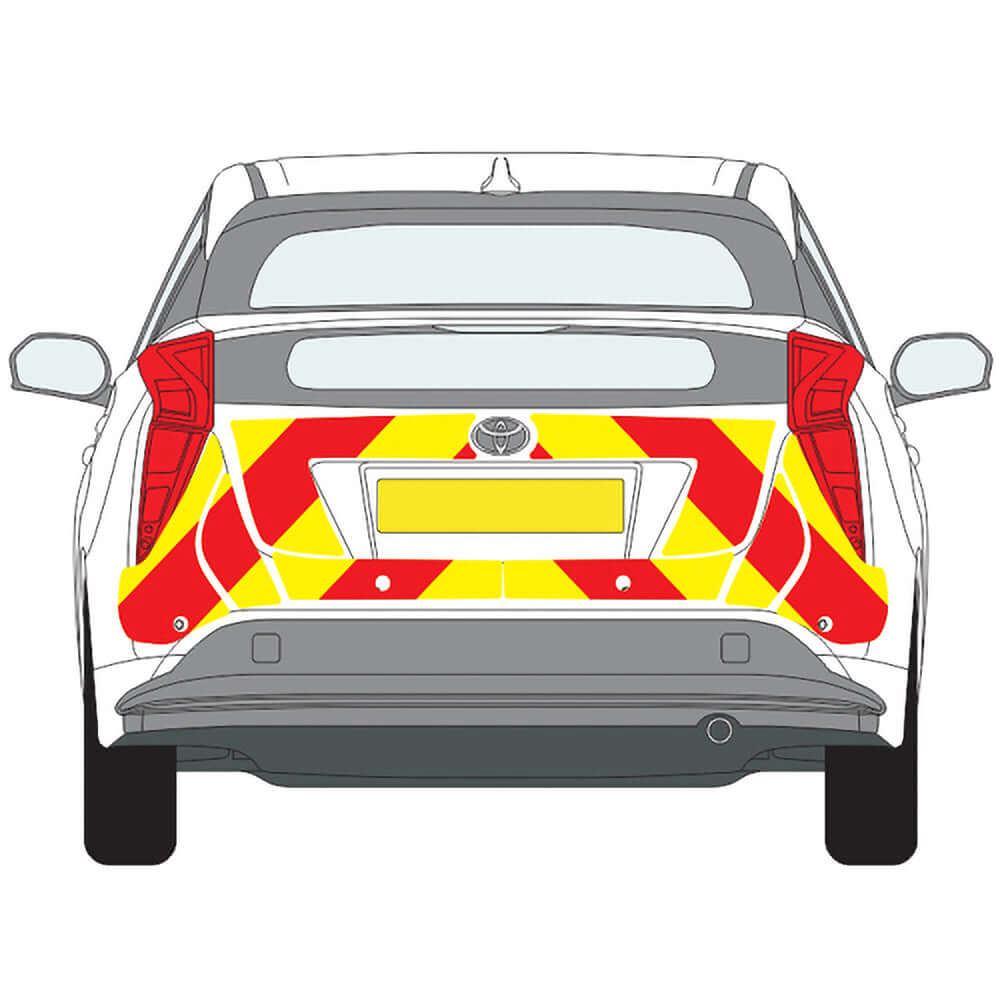 A TOYOTA Prius (2015 ) Chevron Kit in a  Flooded Diamond material grade (Full Kit)  from the Chevron Warehouse