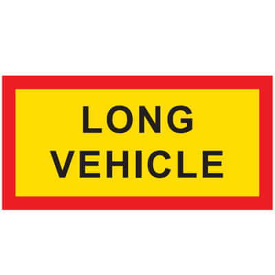 Type 5 Long Vehicle - 525mm X 250mm