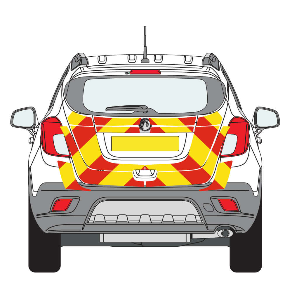 A VAUXHALL Insignia Saloon (2008 ) Chevron Kit in a  Flooded Prismatic material grade (Full Kit)  from the Chevron Warehouse