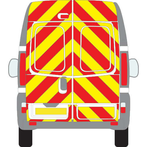 Vauxhall Vivaro High Roof Chevron Kit (2001 - 2013)