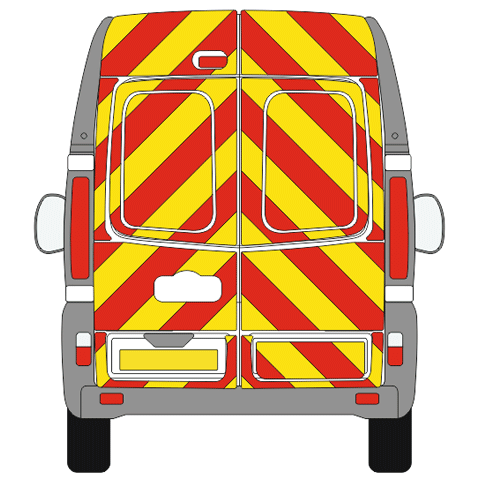 Vauxhall Vivaro High Roof Chevron Kit (2014 - 2018)