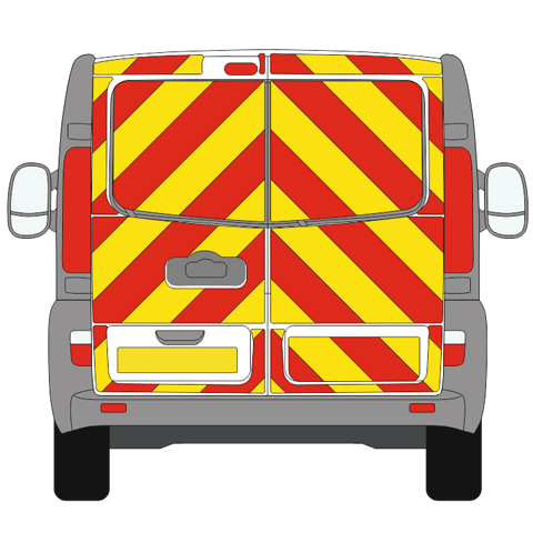 Vauxhall Vivaro Low Roof Chevron Kit (2014 - 2018)