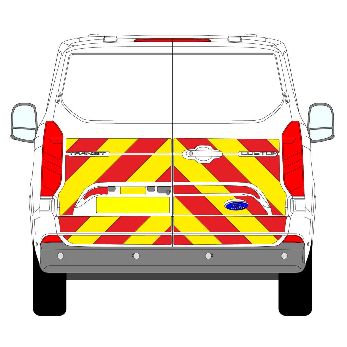 Ford Transit Custom Chevron Kit (2023)