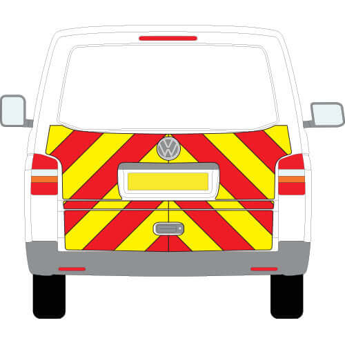 Volkswagen Transporter T5 Tailgate Chevron Kit (2003 - 2020)
