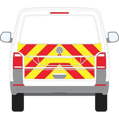 Volkswagen Transporter T6 Tailgate Chevron Kit (2016 - 2020)