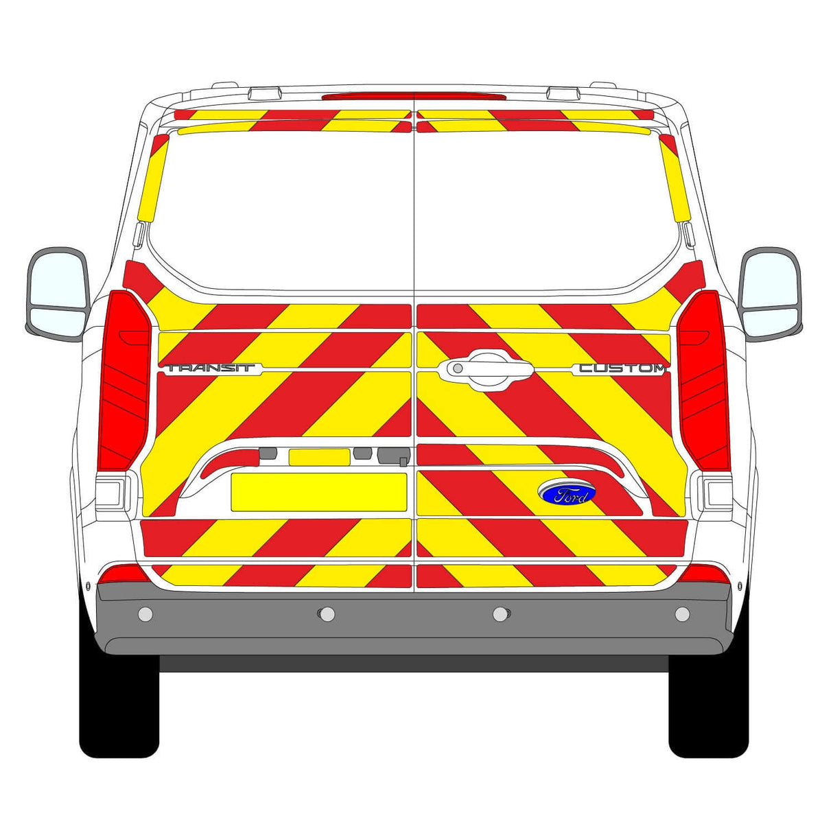 Ford Transit Custom Chevron Kit (2023)