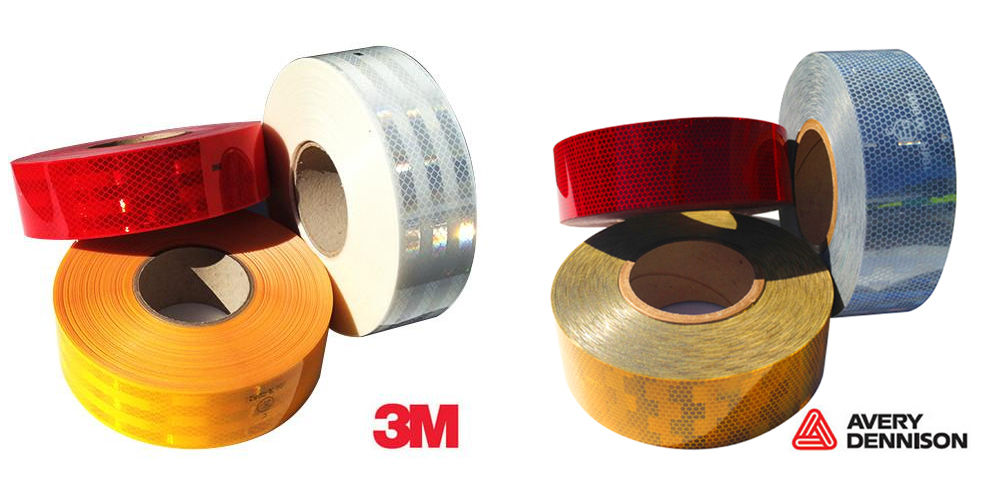 3M & Avery Dennison Conspicuity Tapes from Chevrin Warehouse