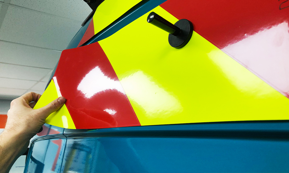 Rear Chevron Kit Application by Chevron Warehouse