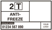 Low Hazard Tanker Plate 400mm x 700mm