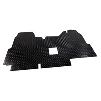 Ford Transit Tailored Fit Treadplate Rubber Mats - 4 Hole mount